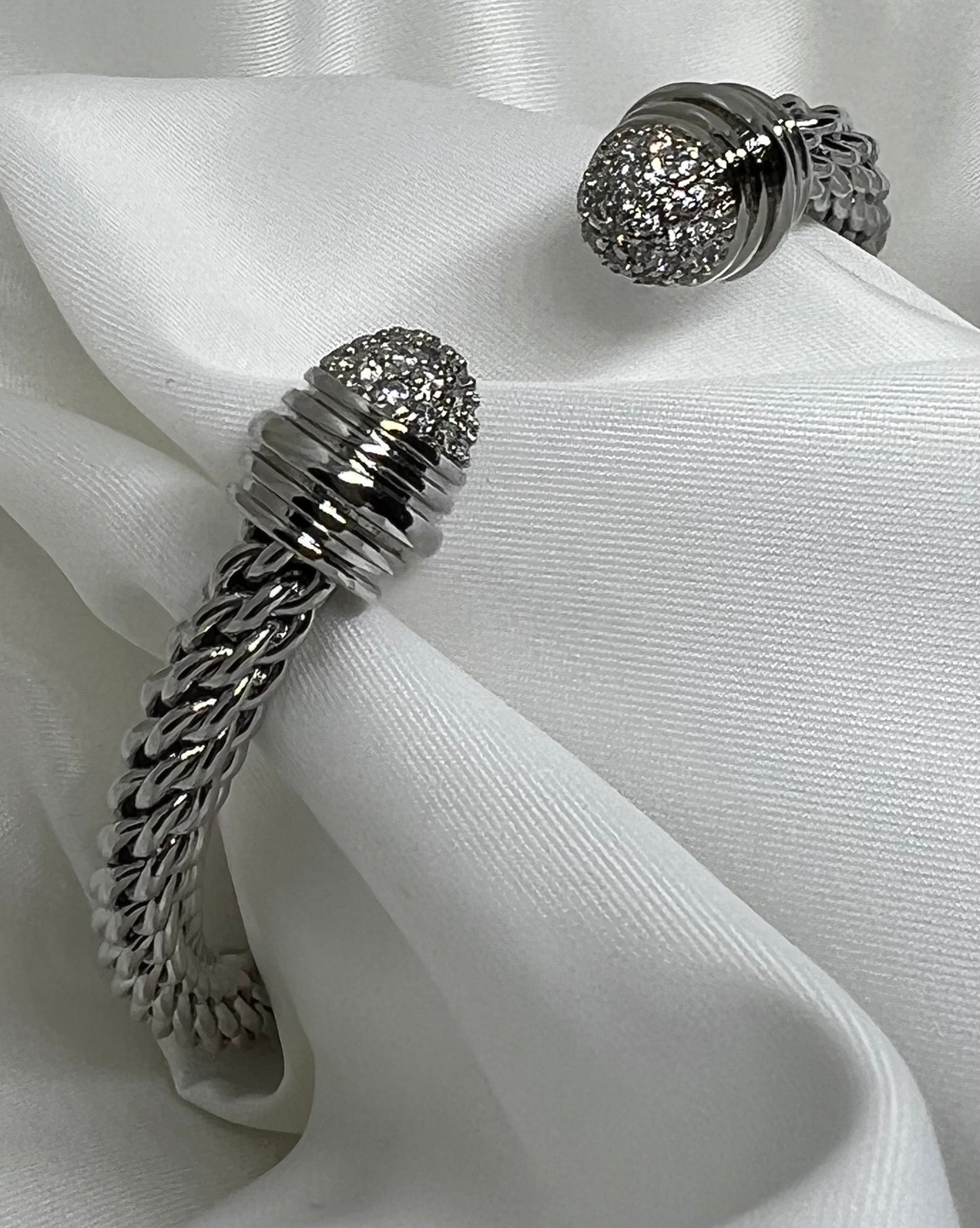 Braided Bangle Bracelet