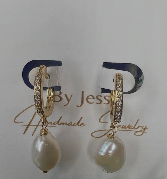 Baroque Pearl Earrings