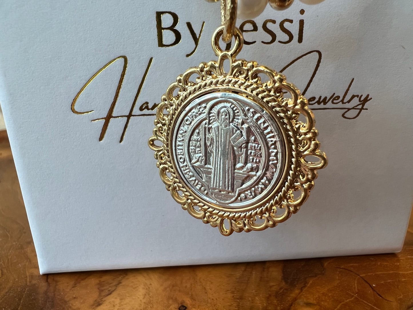 St. Benedict Freshwater Pearls Necklace