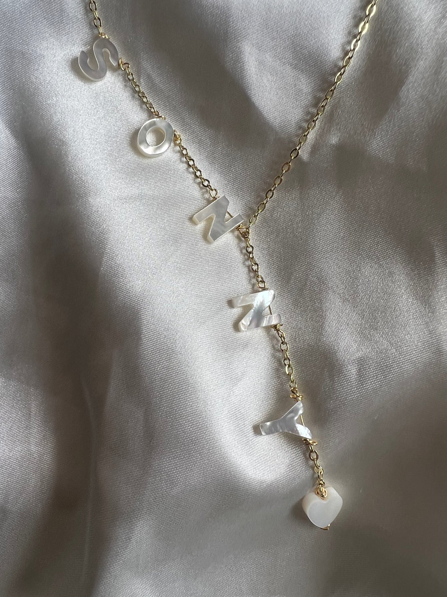 Lariat Name Necklace
