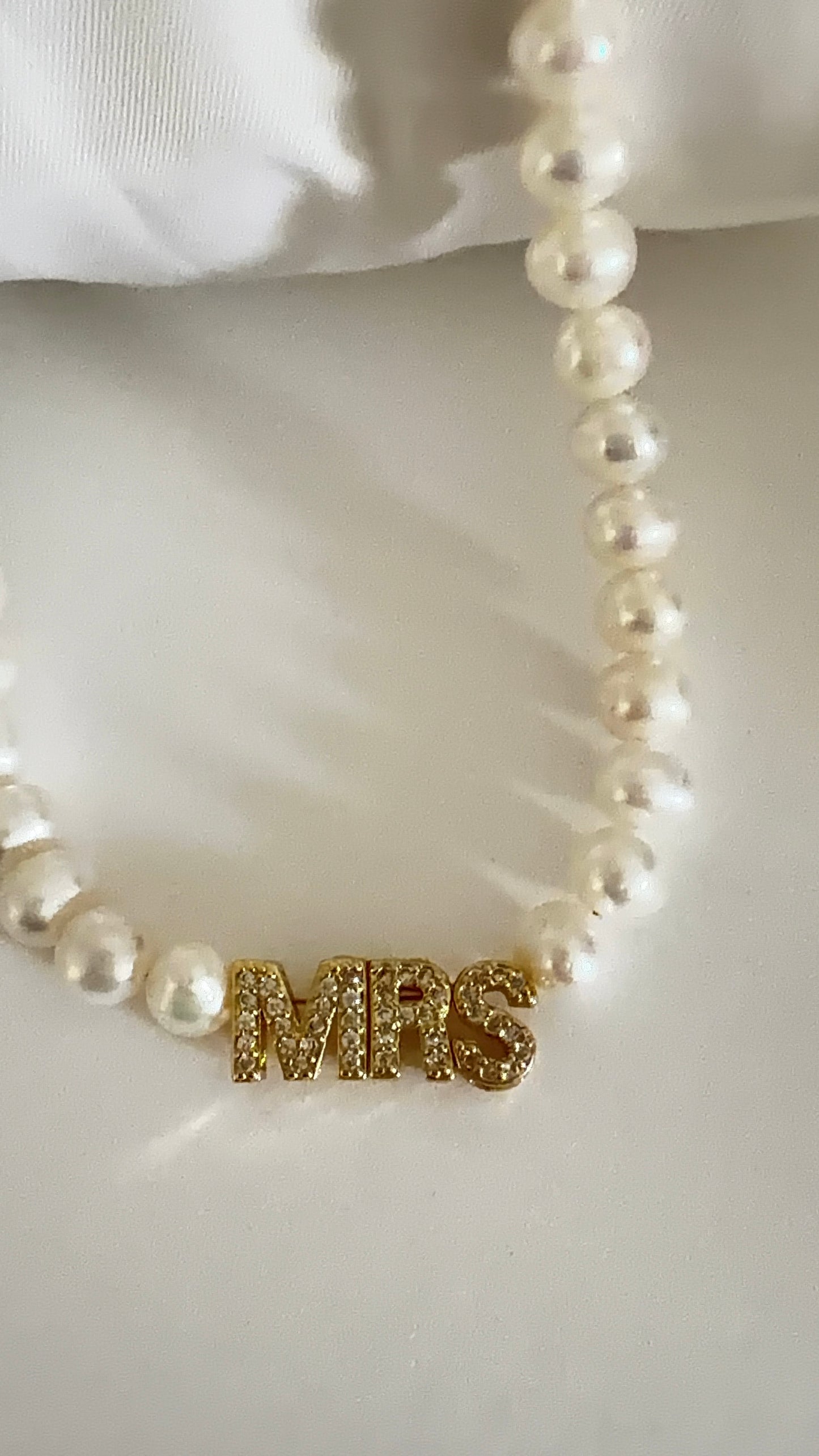 Mrs Bride Necklace
