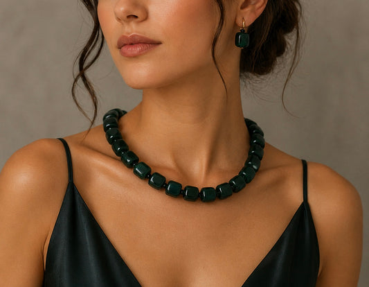 Green Stone Necklace