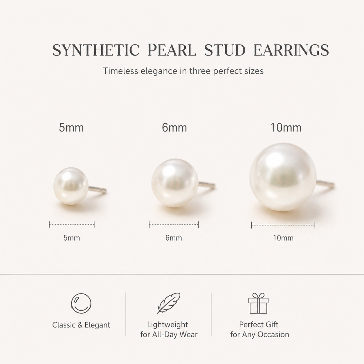 Classic Pearl Earrings