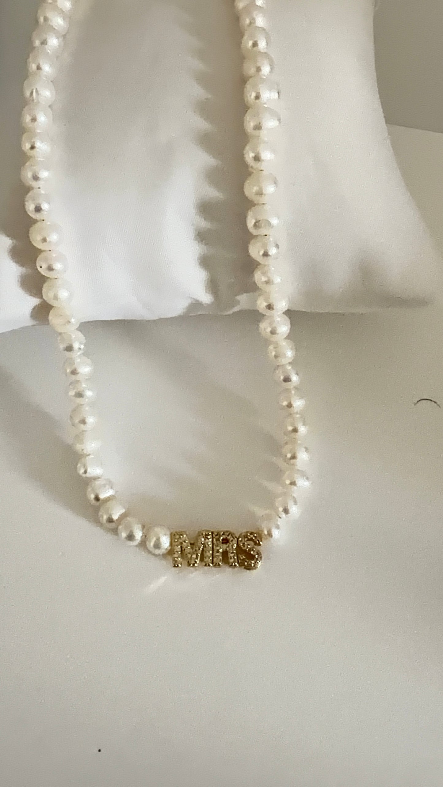 Mrs Bride Necklace