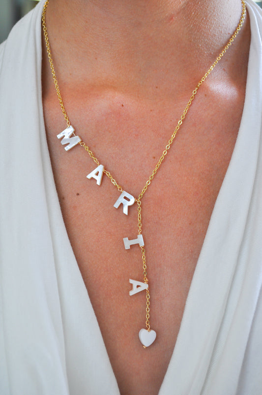 Lariat Name Necklace