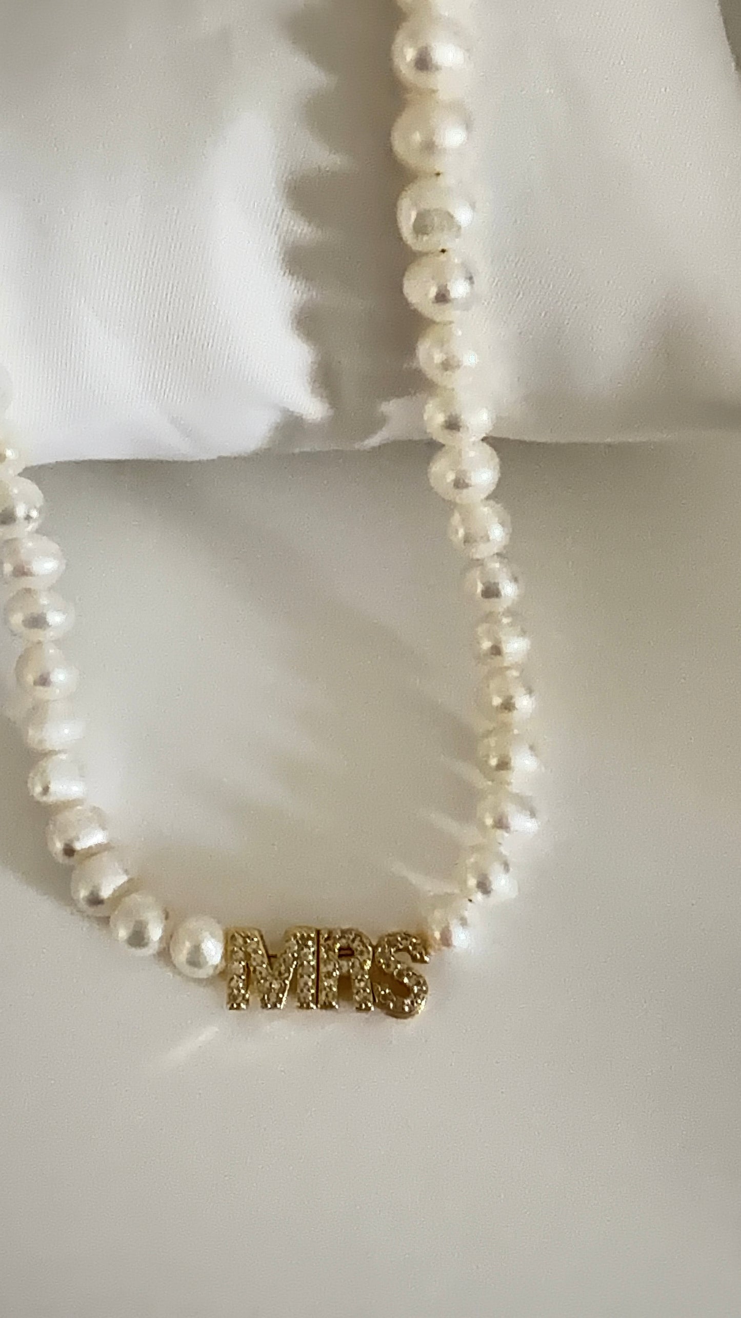 Mrs Bride Necklace