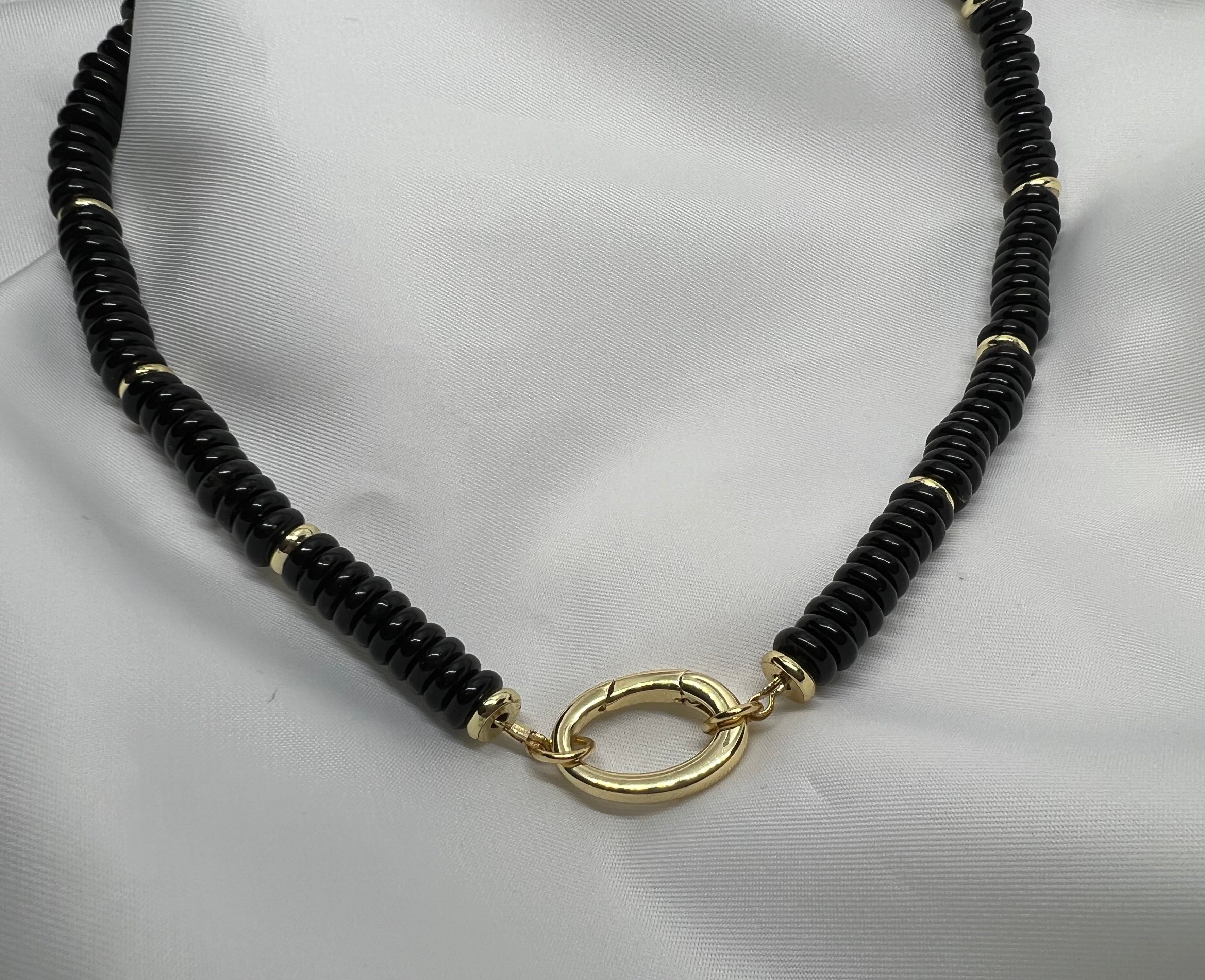 Black Ónix Necklace – By Jessi