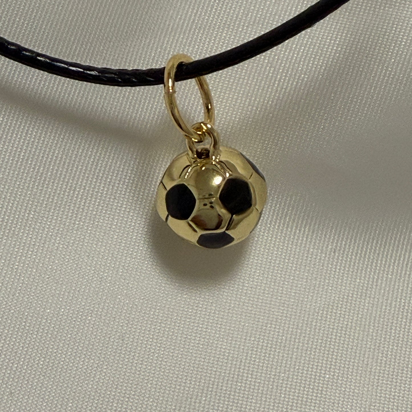 Soccer Ball String Necklace