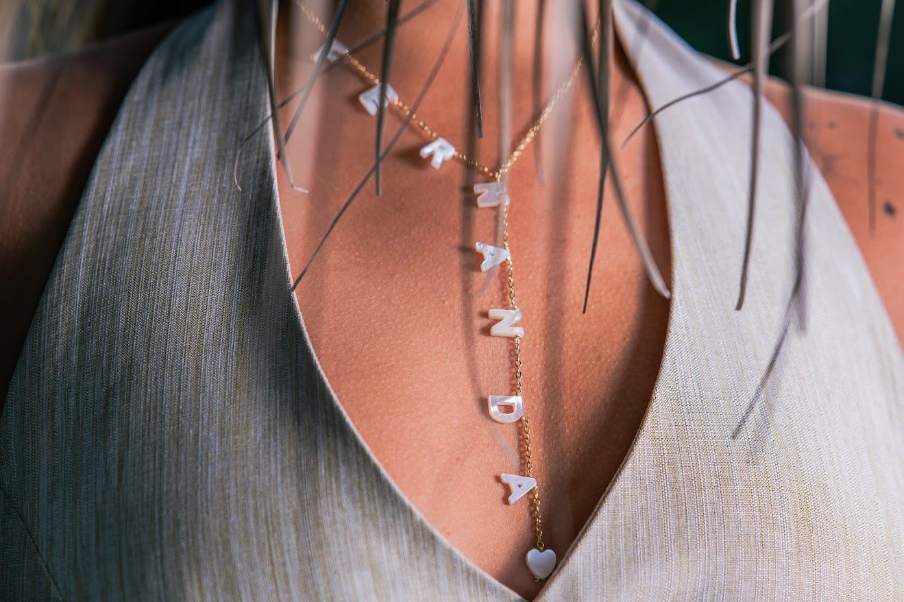 Lariat Name Necklace