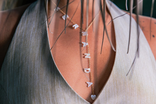 Lariat Name Necklace