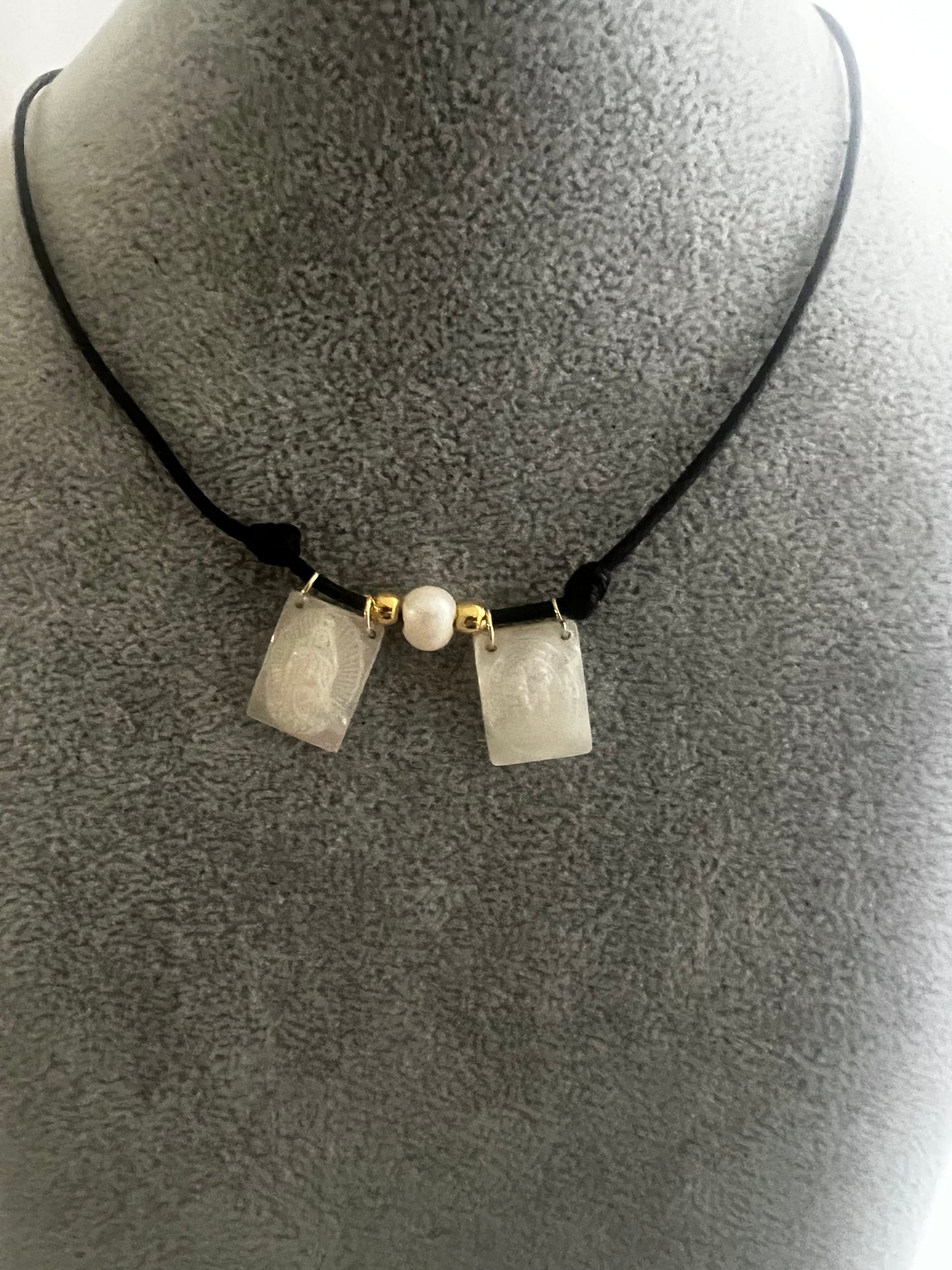 Scapulary Cord Necklace