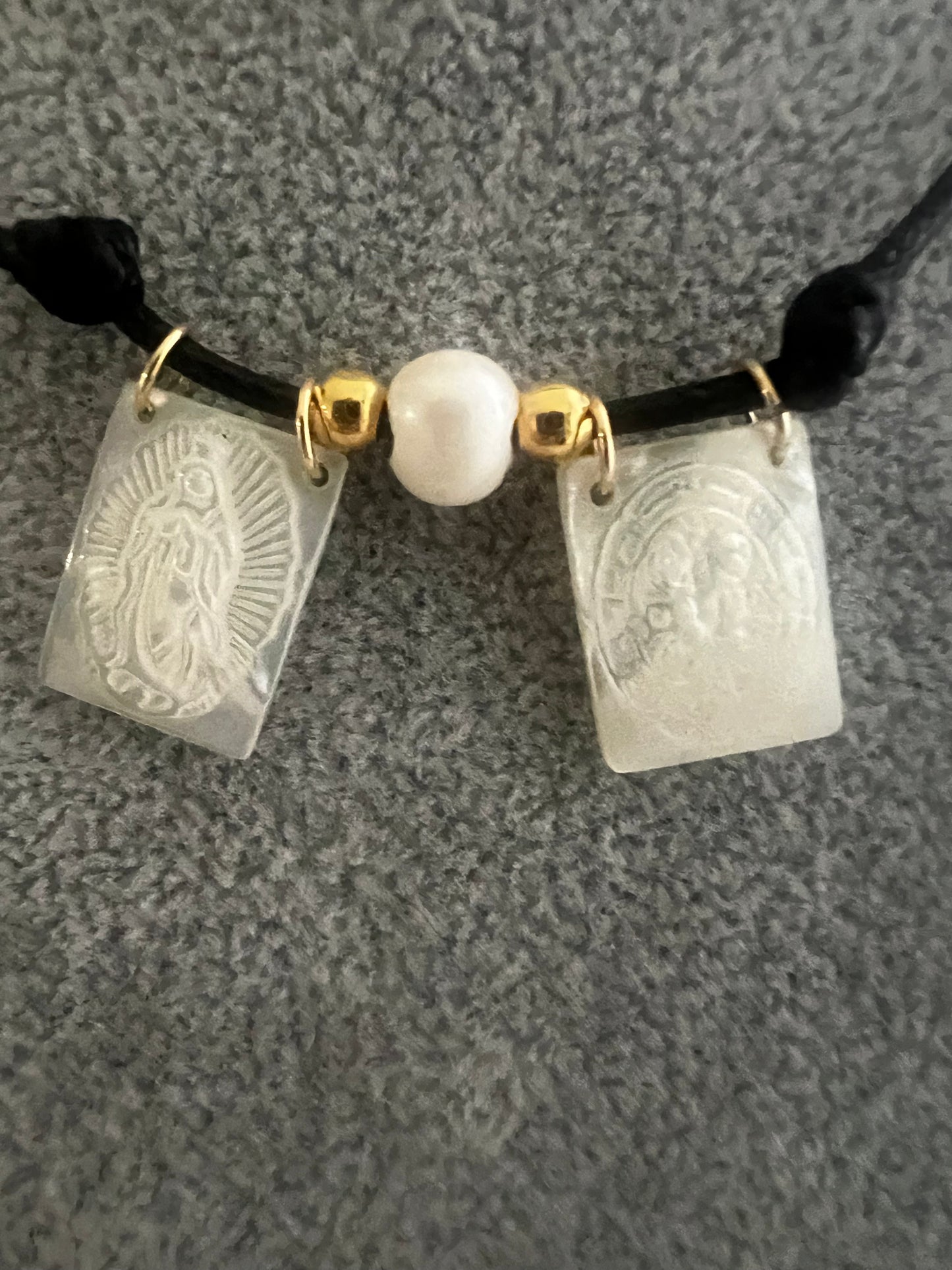 Scapulary Cord Necklace