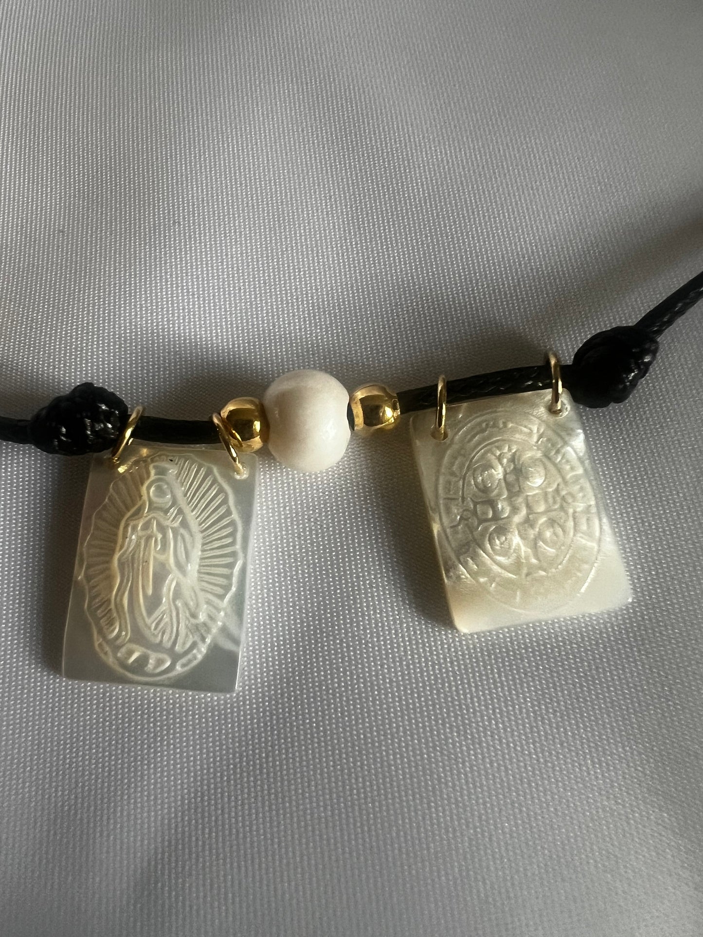 Scapulary Cord Necklace